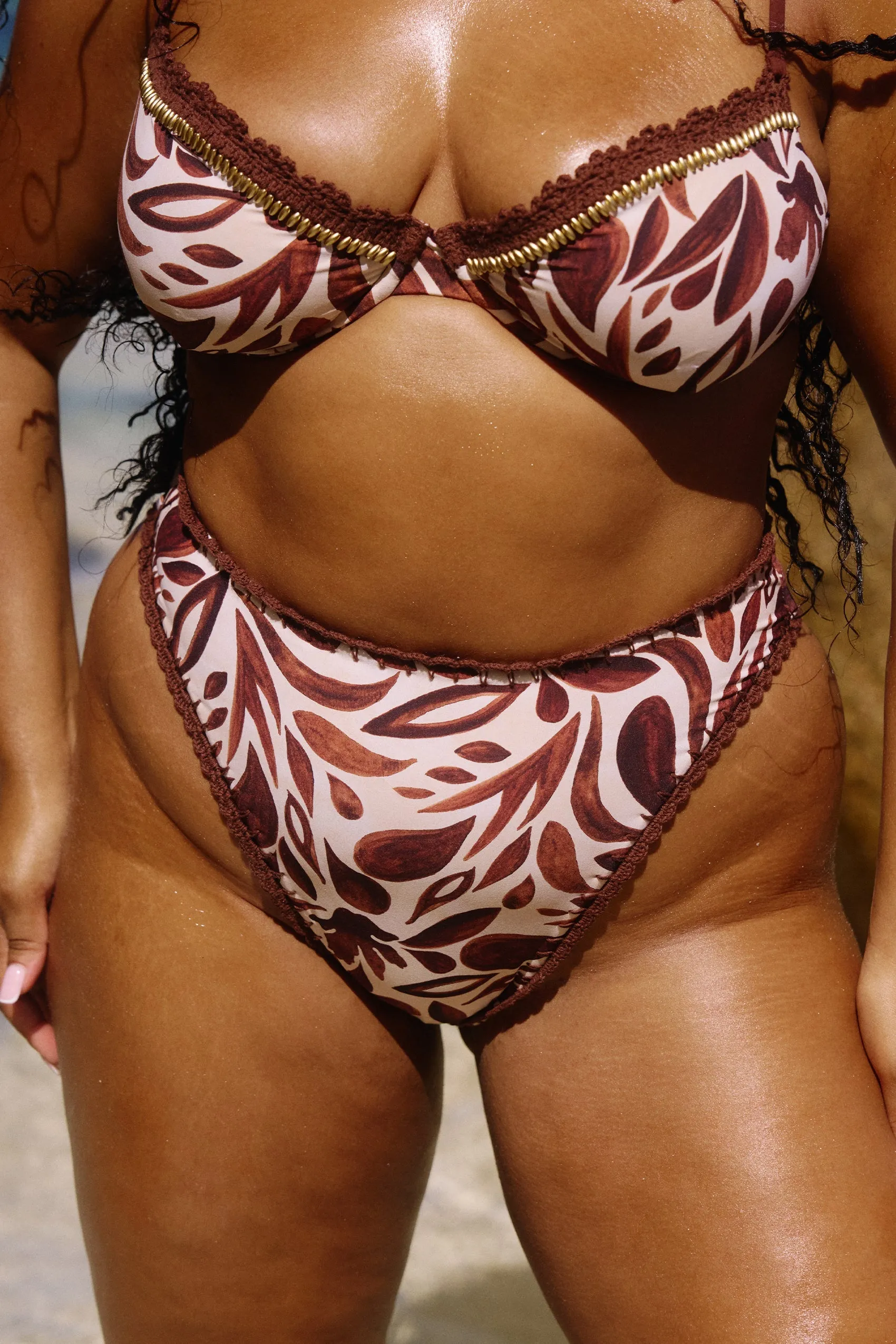 Antibes Bikini Bottom in Zavanna sold by Bydee product image thumbnail 2