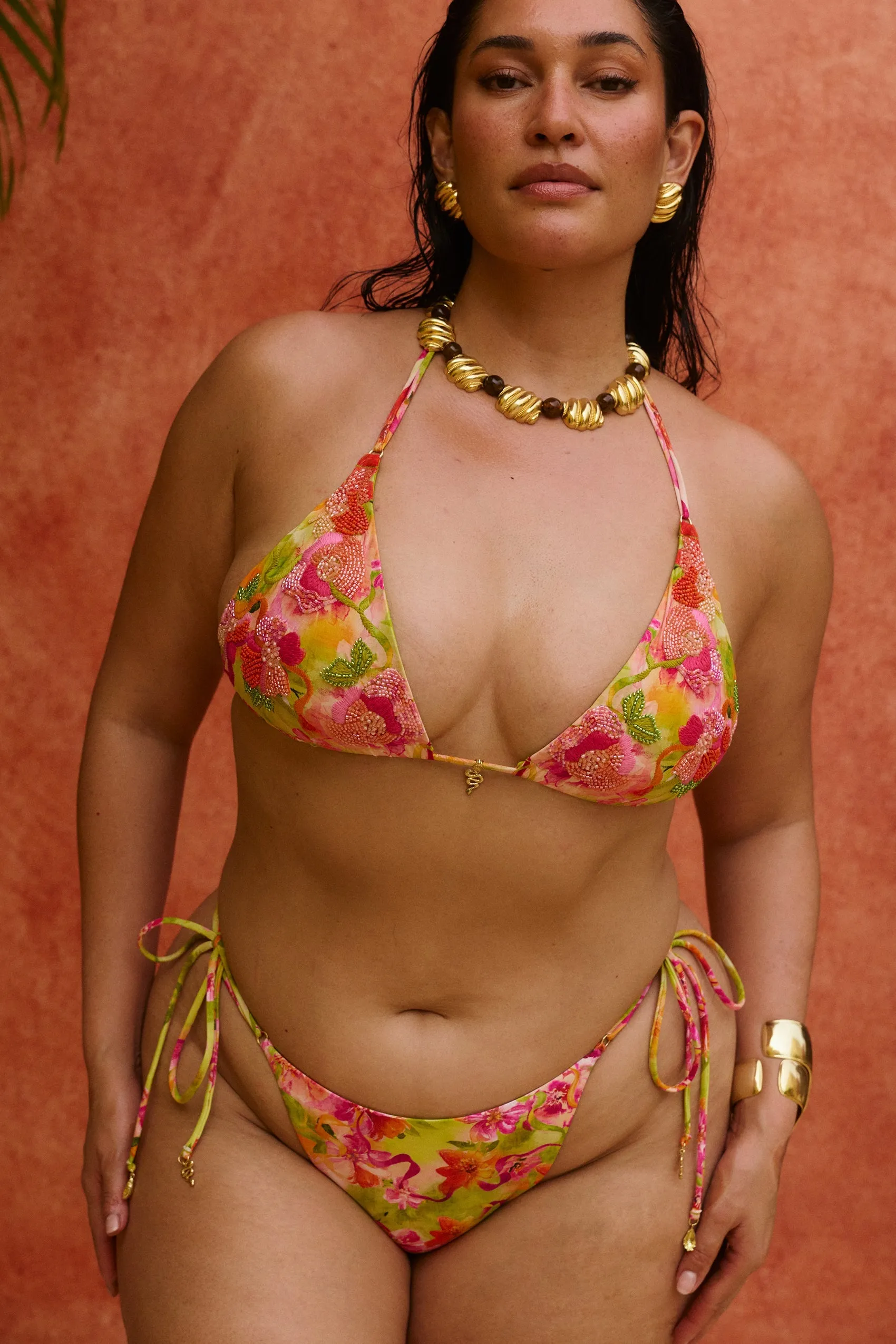 Seville Bikini Top in Florita sold by Bydee product image thumbnail 5