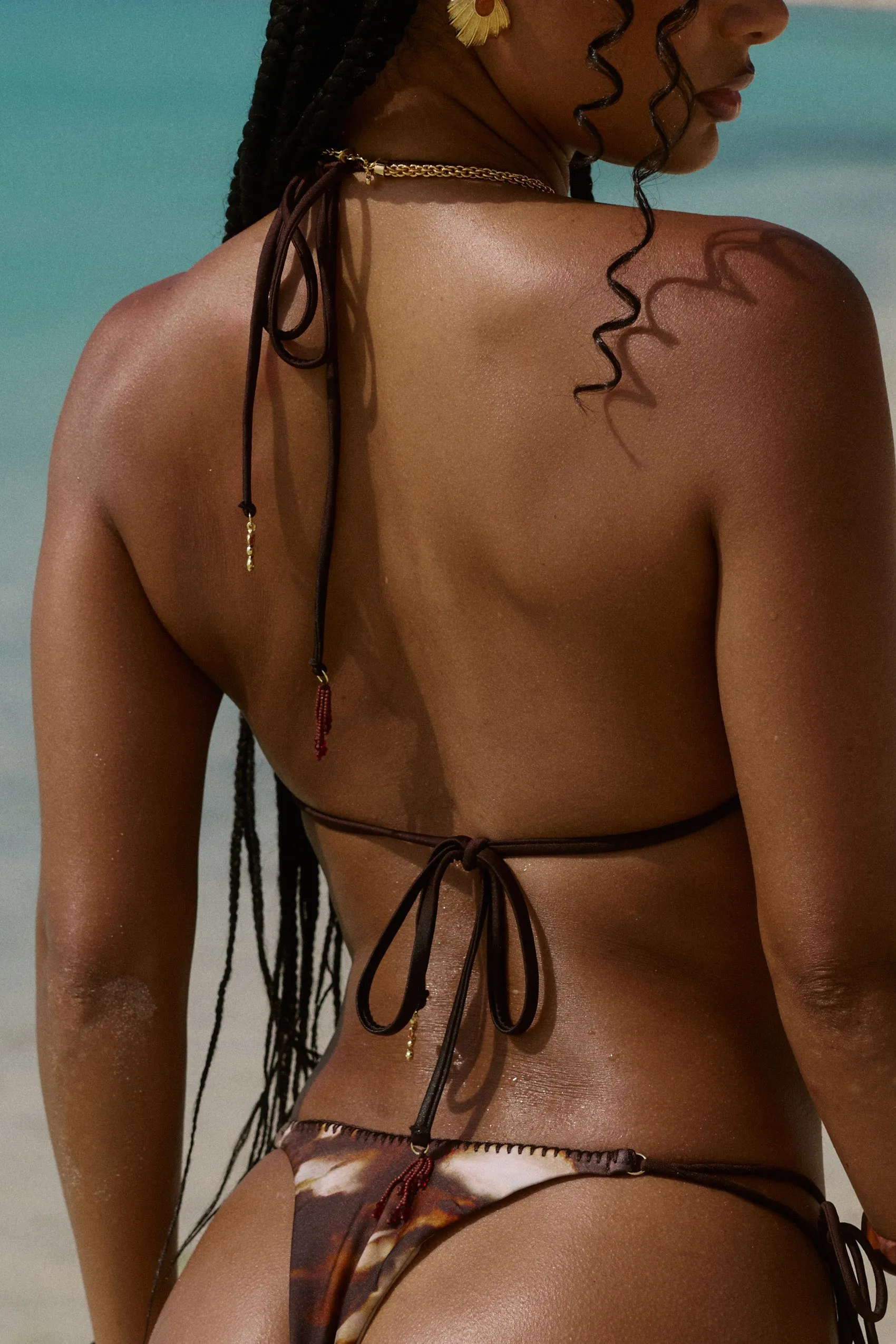 Badalona Bikini Top in Sarabi sold by Bydee product image thumbnail 3