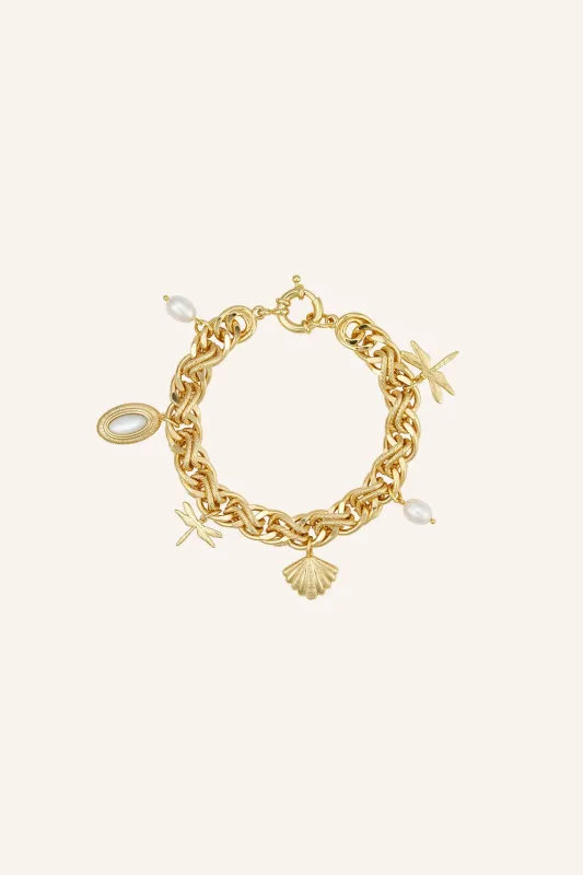 Sorella Bracelet in Pearl made by Bydee