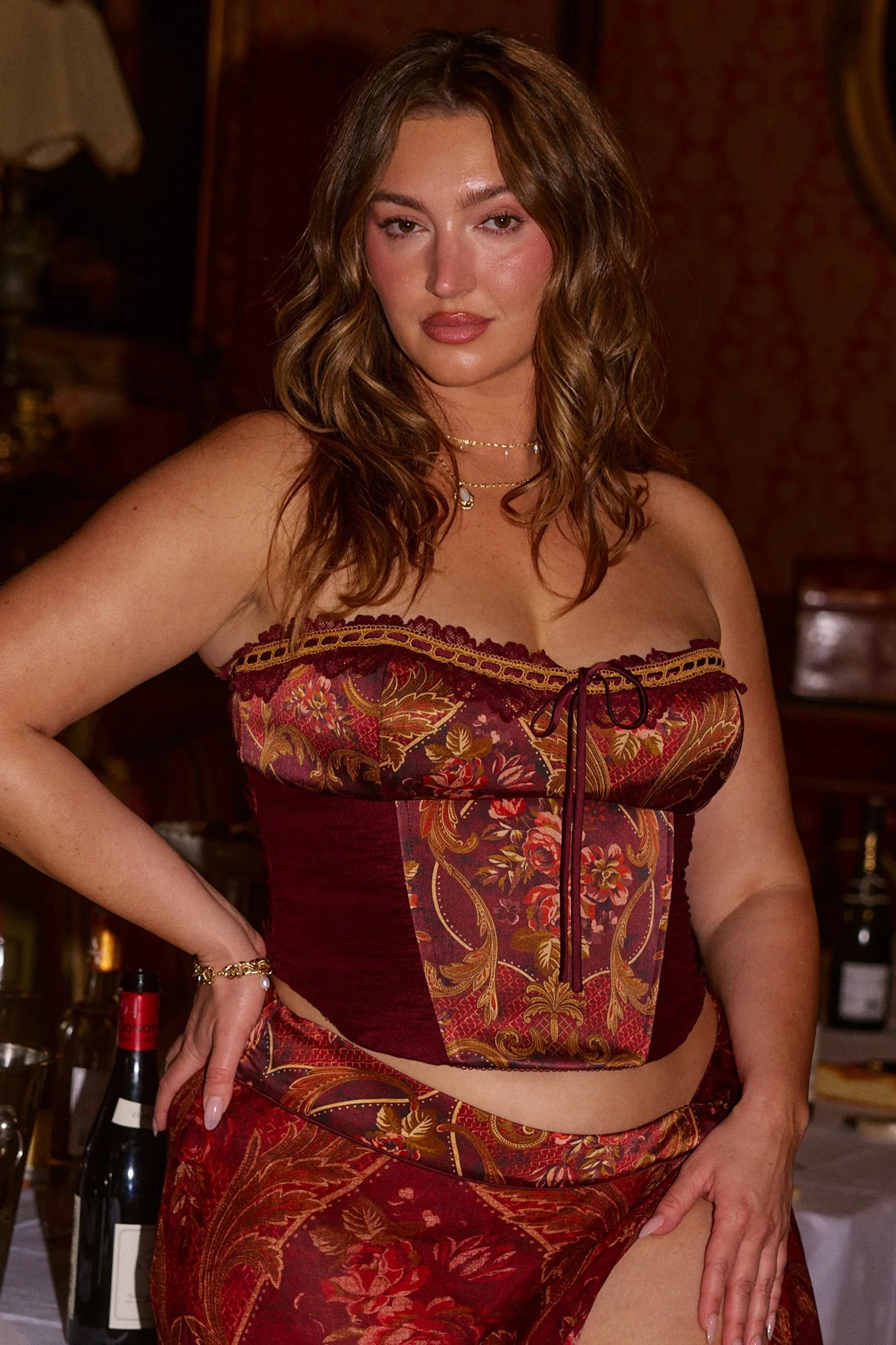 Azarine Corset in Rosetta sold by Bydee product image thumbnail 3