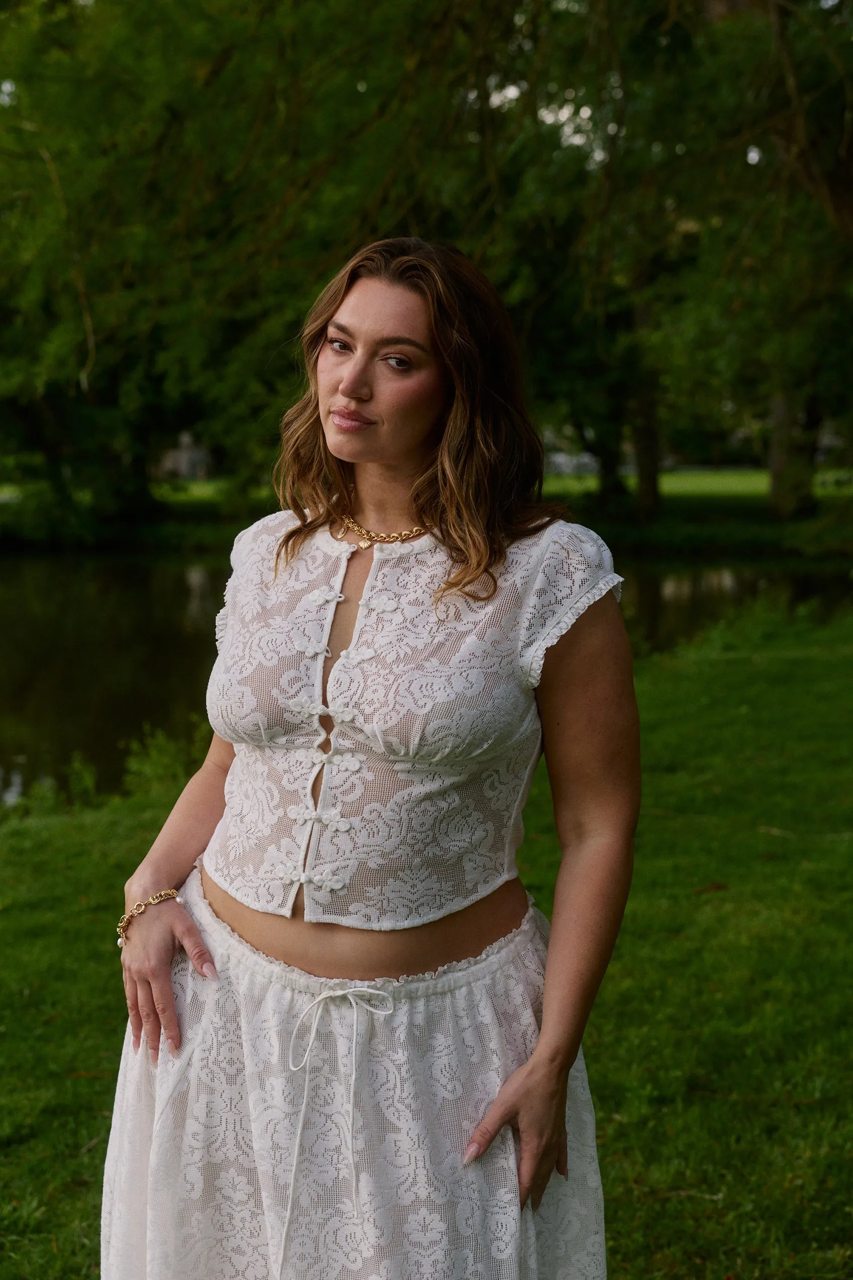 Olympia Top in Lumiere sold by Bydee product image thumbnail 5