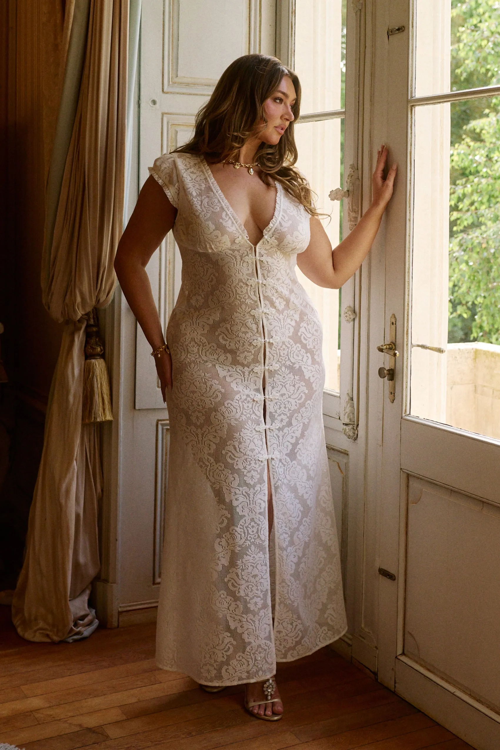 Aloura Maxi Dress in Lumiere sold by Bydee product image thumbnail 3