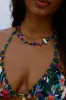 Tropicália Beaded Necklace sold by Bydee
