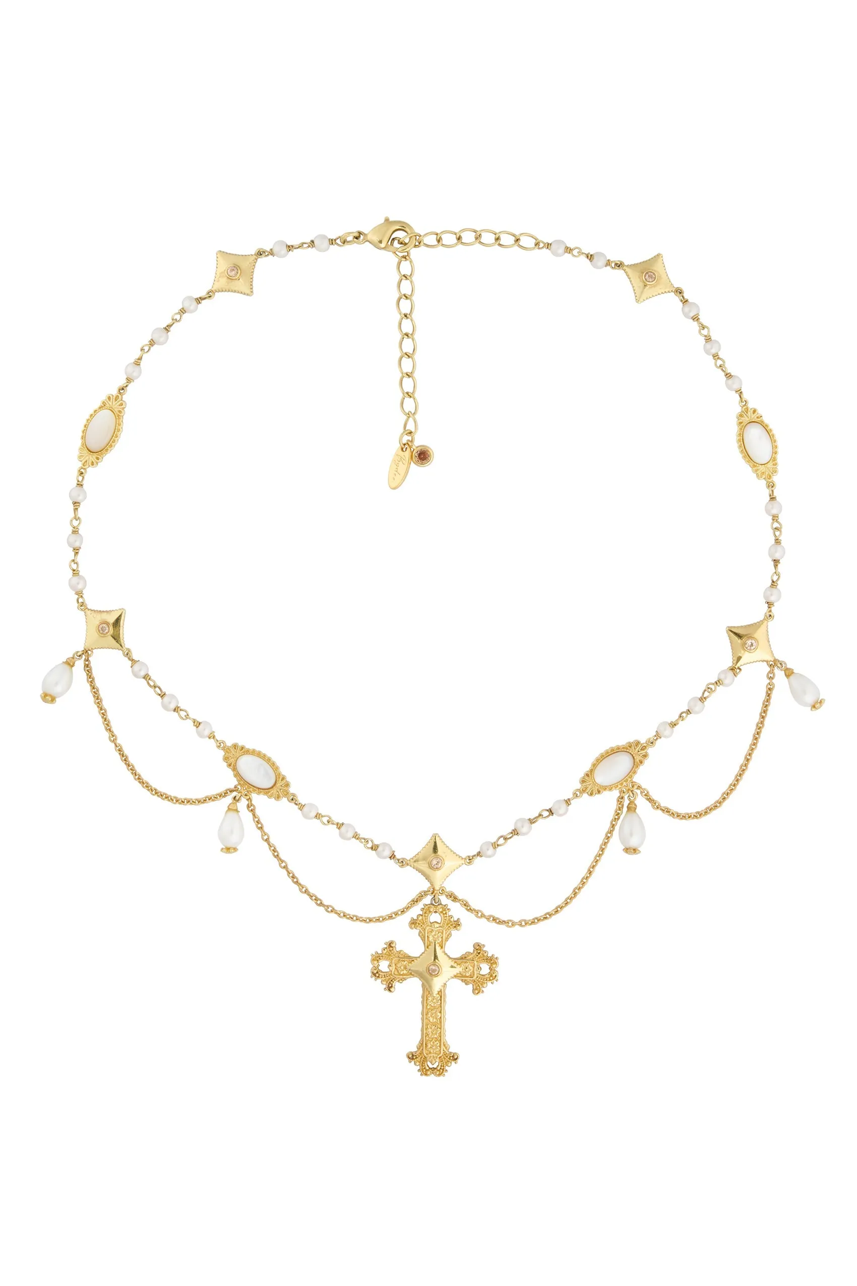 Cielo Cross Necklace sold by Bydee product image thumbnail 2
