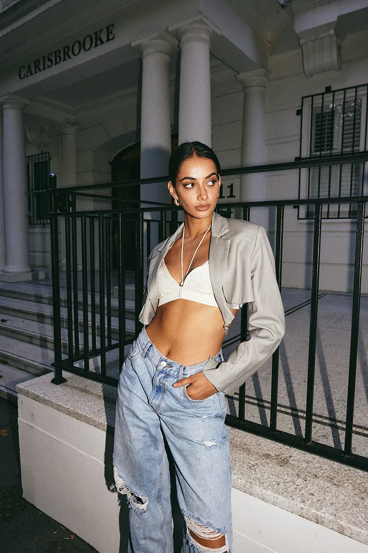 Kendall Bralette in Pearl sold by Bydee product image thumbnail 4