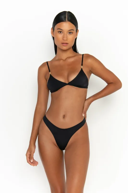 JULIET Nero - Bralette Bikini Top sold by Sommer Swim