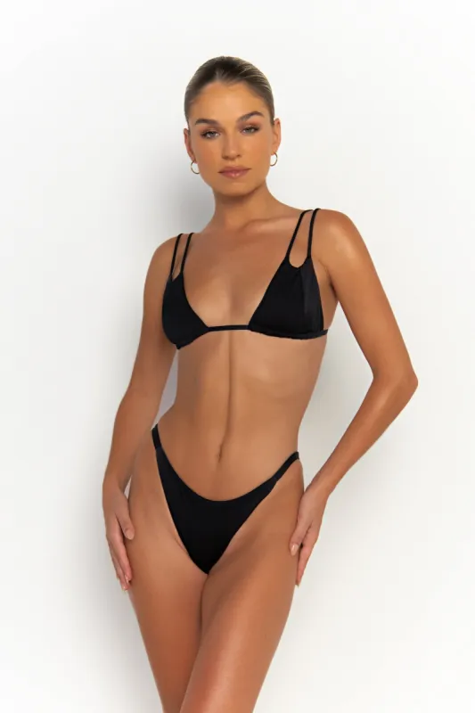 DARIA NERO - Bralette Bikini Top sold by Sommer Swim