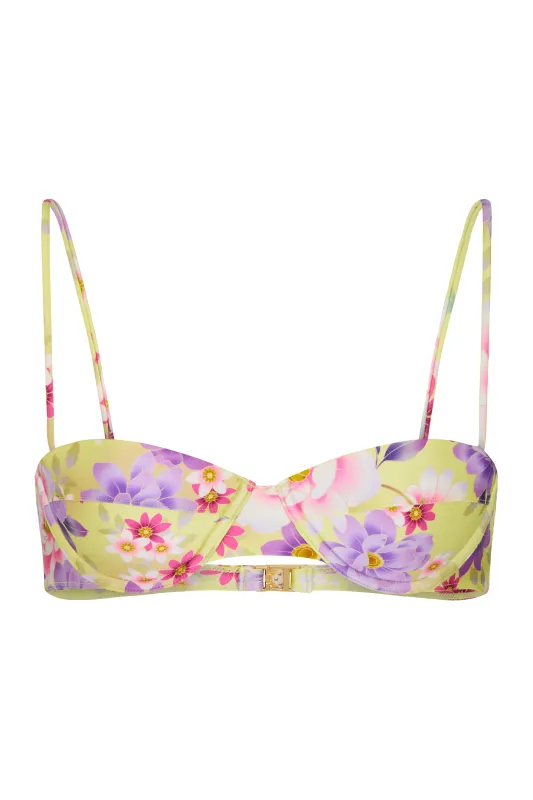 JACI Flor du Sol - Balconette Bikini Top sold by Sommer Swim