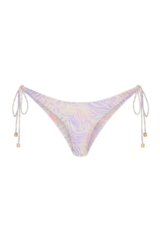 EBONI Zebra Haze - Tie Side Bikini Bottoms sold by Sommer Swim