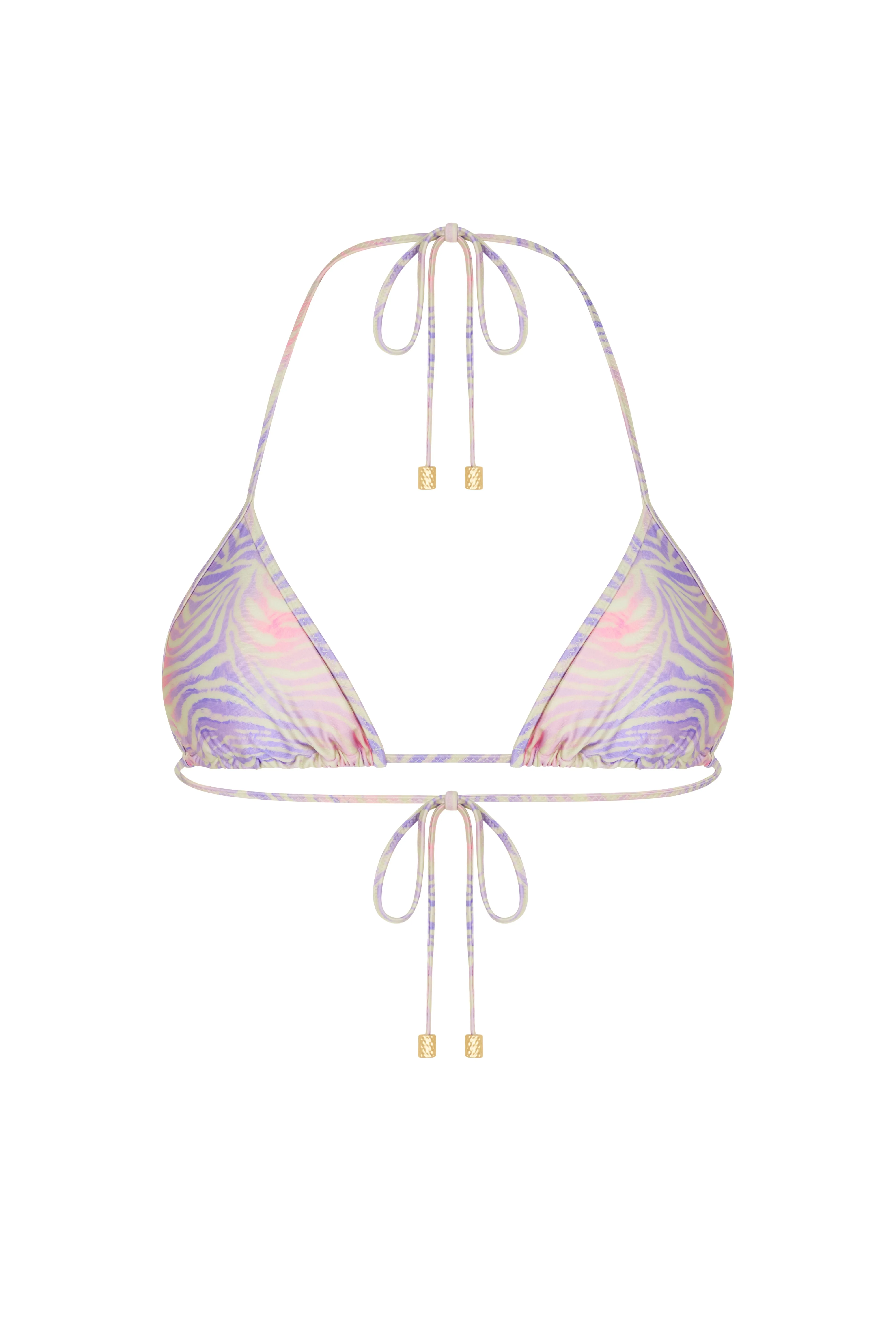 LOTTA Zebra Haze - Triangle Bikini Top sold by Sommer Swim