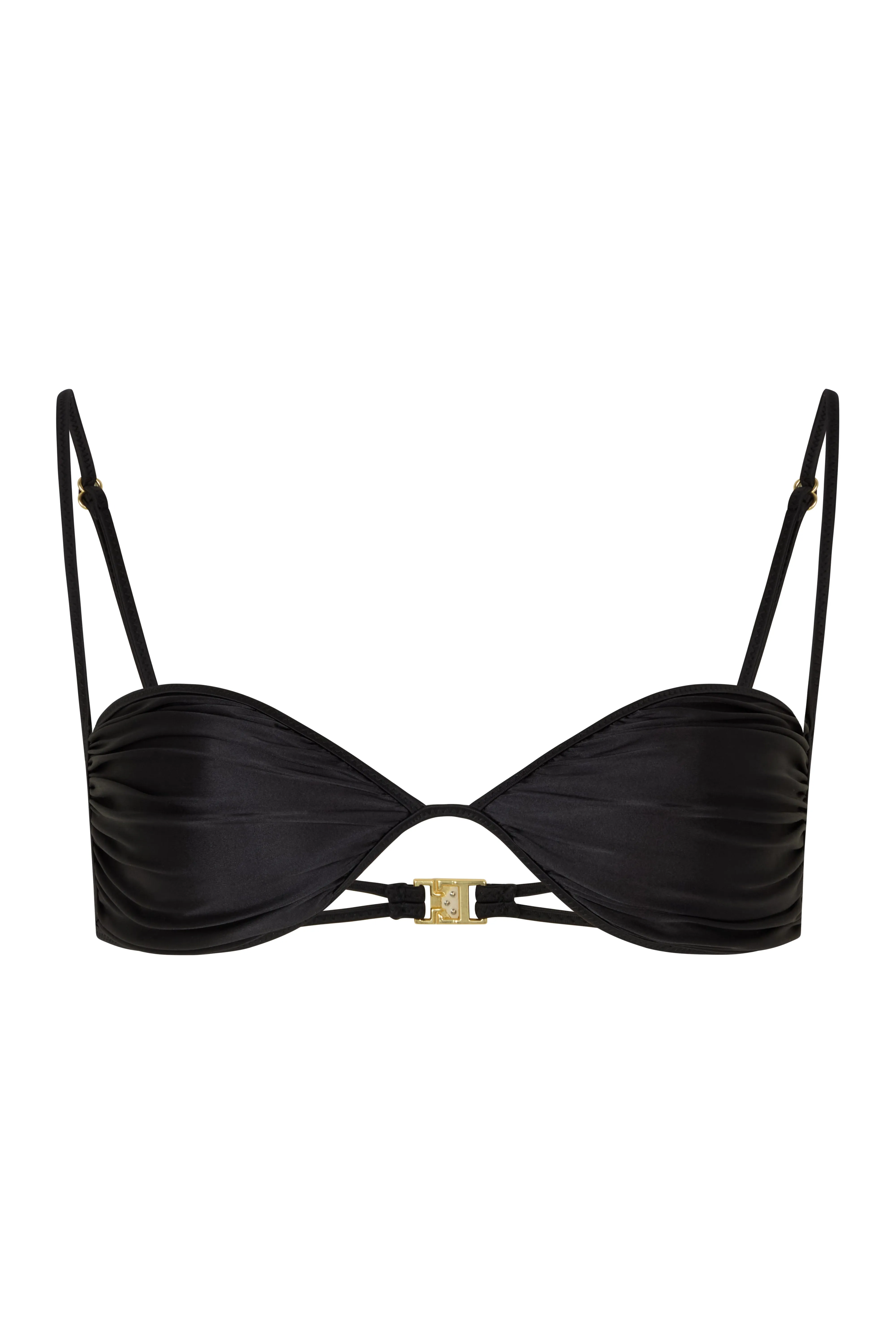 ANA Nero Gloss - Bralette Bikini Top sold by Sommer Swim
