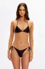 LOTTA Nero Gloss - Triangle Bikini Top sold by Sommer Swim