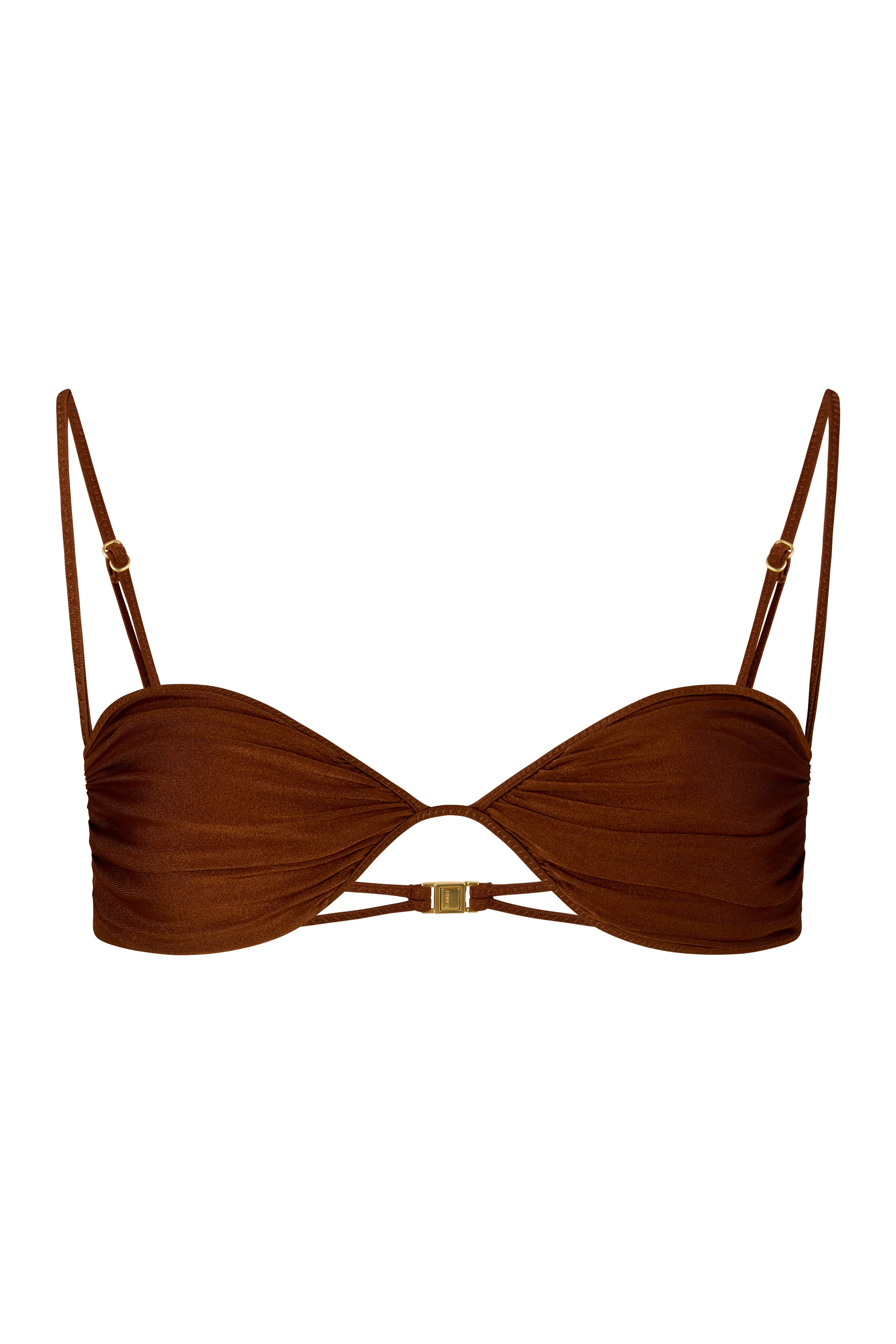 ANA Chocolate Fondant - Bralette Bikini Top sold by Sommer Swim product image thumbnail 5