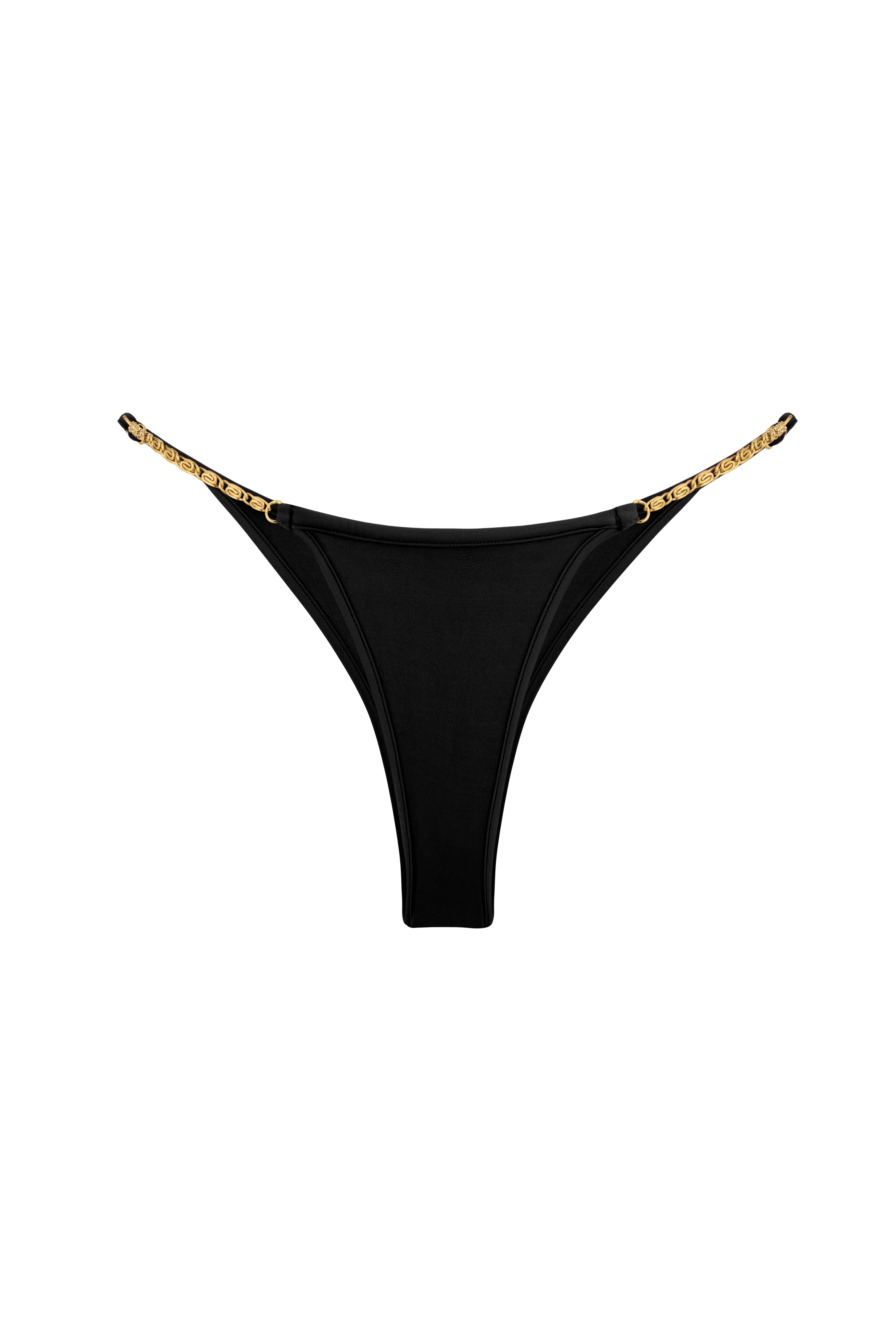 SOLE Nero Matte - Chain Bikini Bottoms sold by Sommer Swim product image thumbnail 5