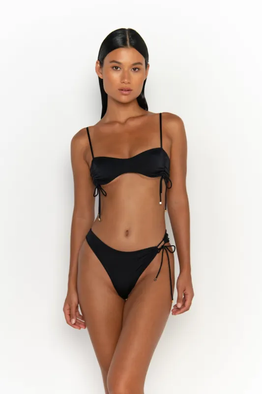 BEA Nero - Bralette Bikini Top sold by Sommer Swim