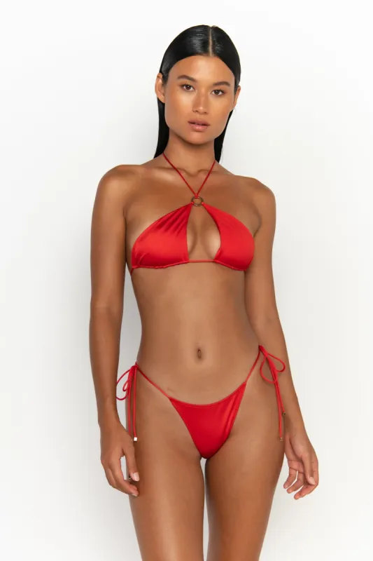 CELENE Siren - Halter Bikini Top sold by Sommer Swim