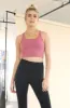 Racerback Crop Tank - Berry sold by KOANA SWIM
