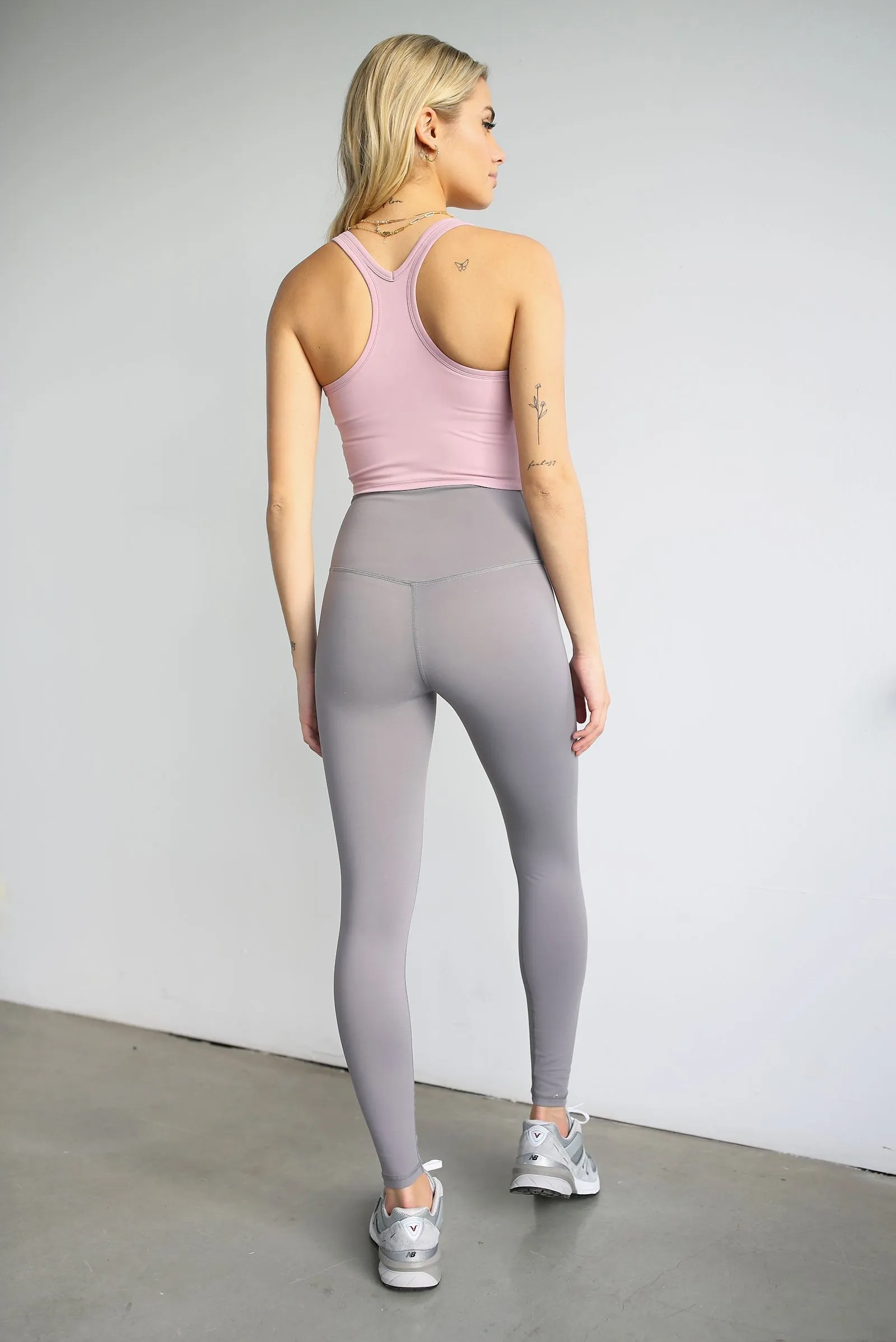 7/8 High-Rise Energize Legging - Iron Gray sold by KOANA SWIM product image thumbnail 2