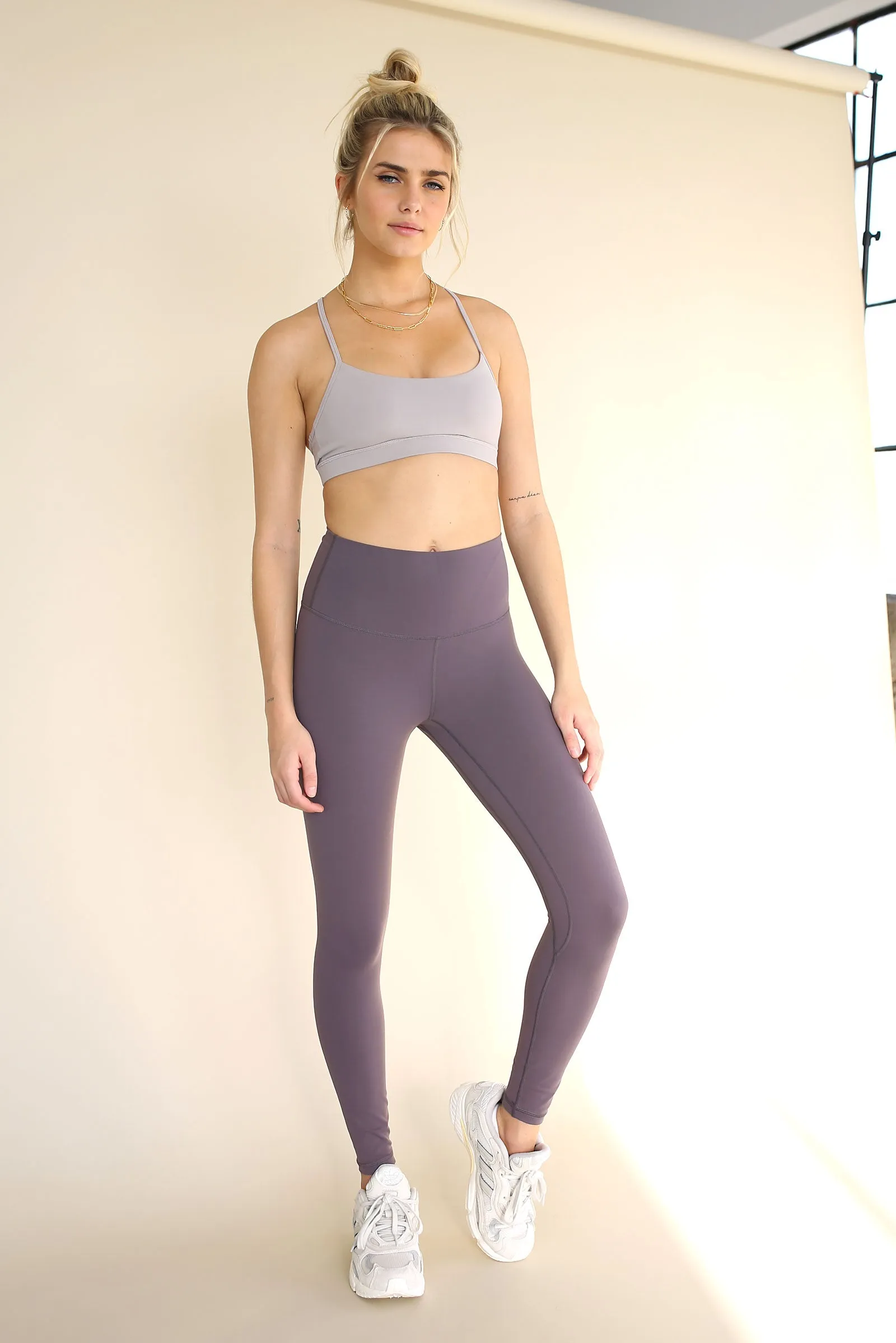 7/8 High-Rise Core Legging - Graphite sold by KOANA SWIM