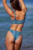 Hannah Mid Waist Bottom - Bluebell sold by KOANA SWIM