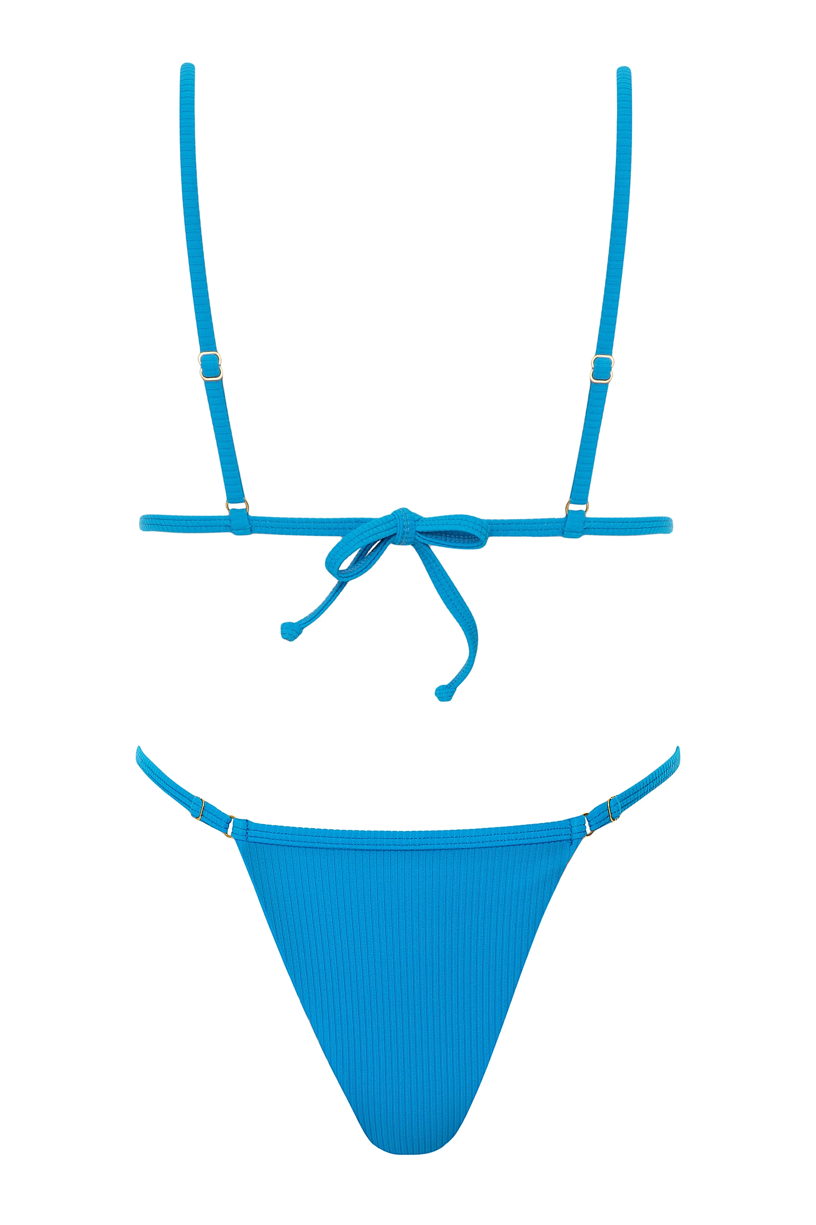 Willow Ribbed Bottom - Azure Blue sold by KOANA SWIM product image thumbnail 4