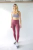 7/8 High-Rise Core Legging - Rosewood sold by KOANA SWIM