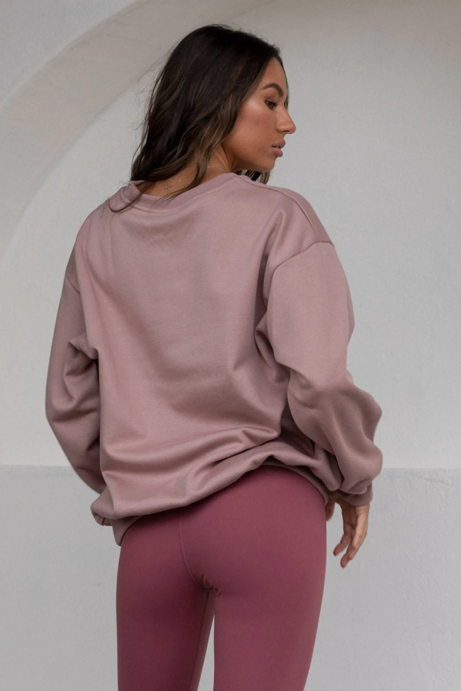 Fleecelux Oversize Sweatshirt - Antique Fuchsia sold by KOANA SWIM product image thumbnail 4