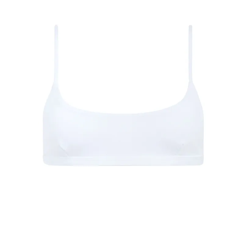 Gemma Top - Triple White sold by KOANA SWIM