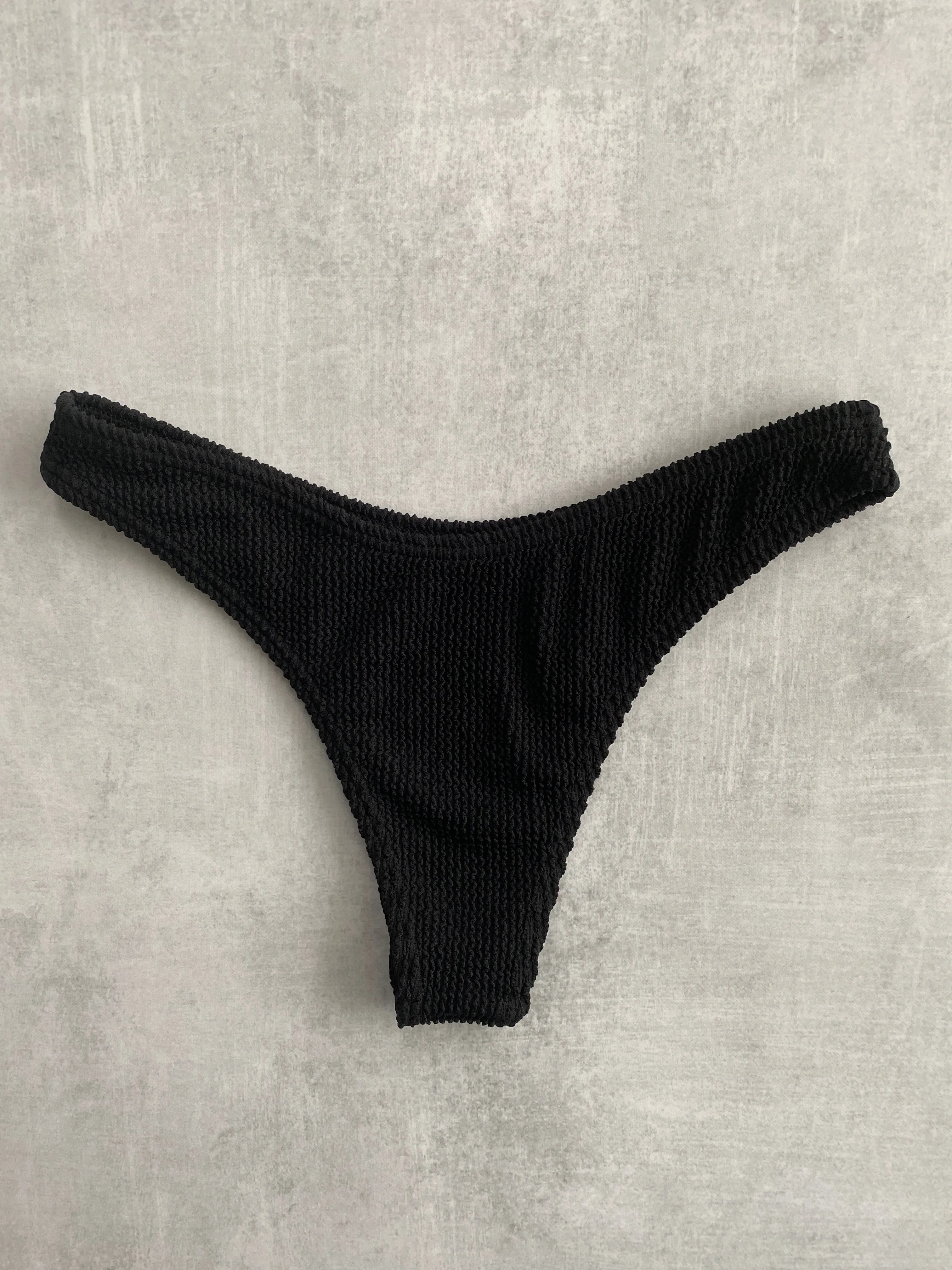 Piper Bottom - Black Crinkle sold by KOANA SWIM product image thumbnail 4