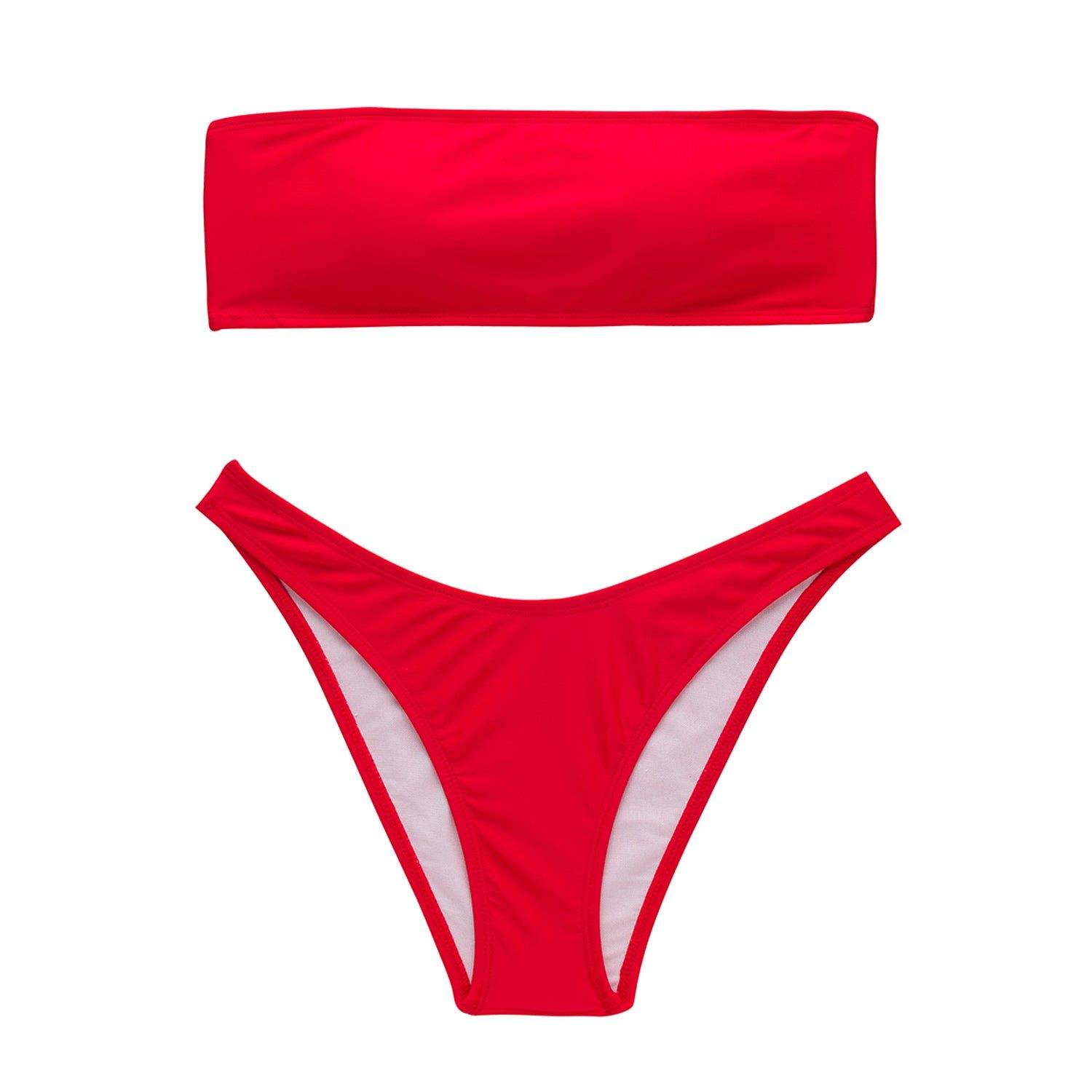 Beck Strapless Set - Red sold by KOANA SWIM product image thumbnail 2