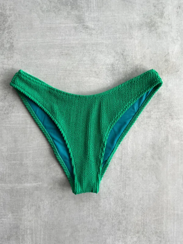 Piper II Moderate Coverage Bottom - Jade Green sold by KOANA SWIM