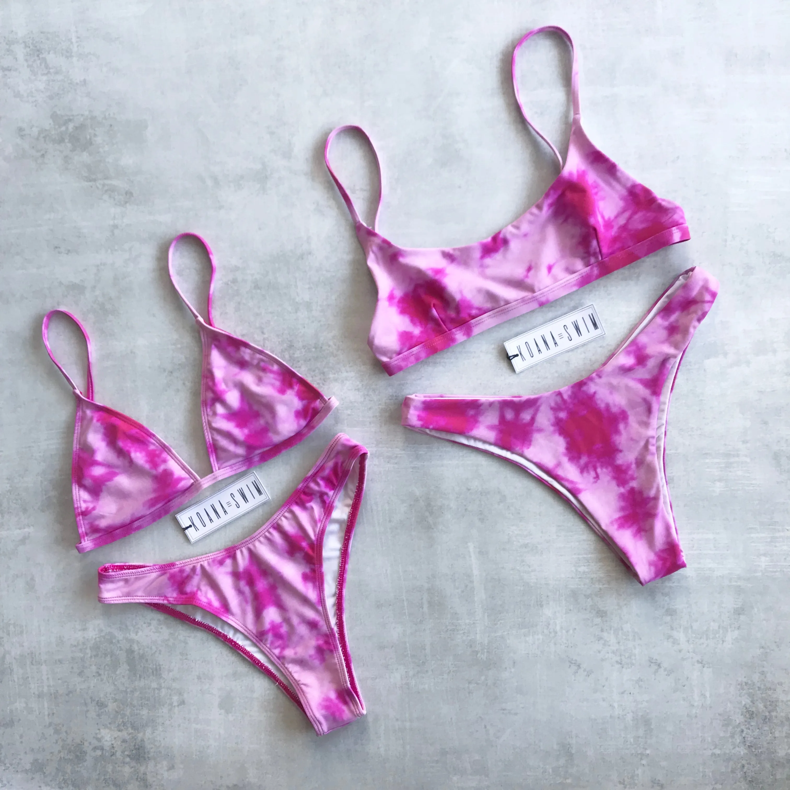 Piper Bottom - Tie Dye Pink sold by KOANA SWIM product image thumbnail 5