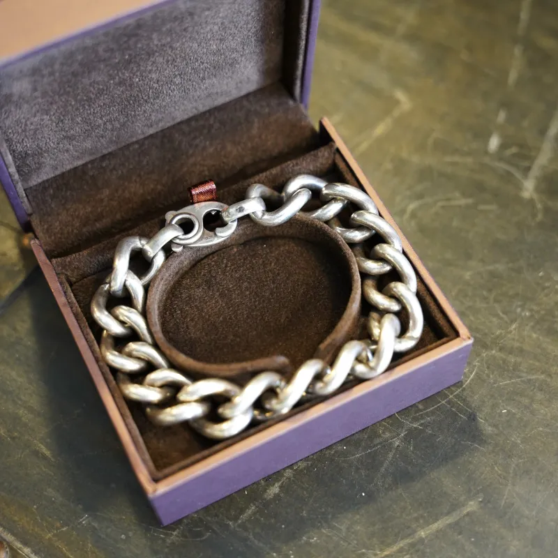 #260504 1950s Silver Bracelet #20 made by The Groovin High