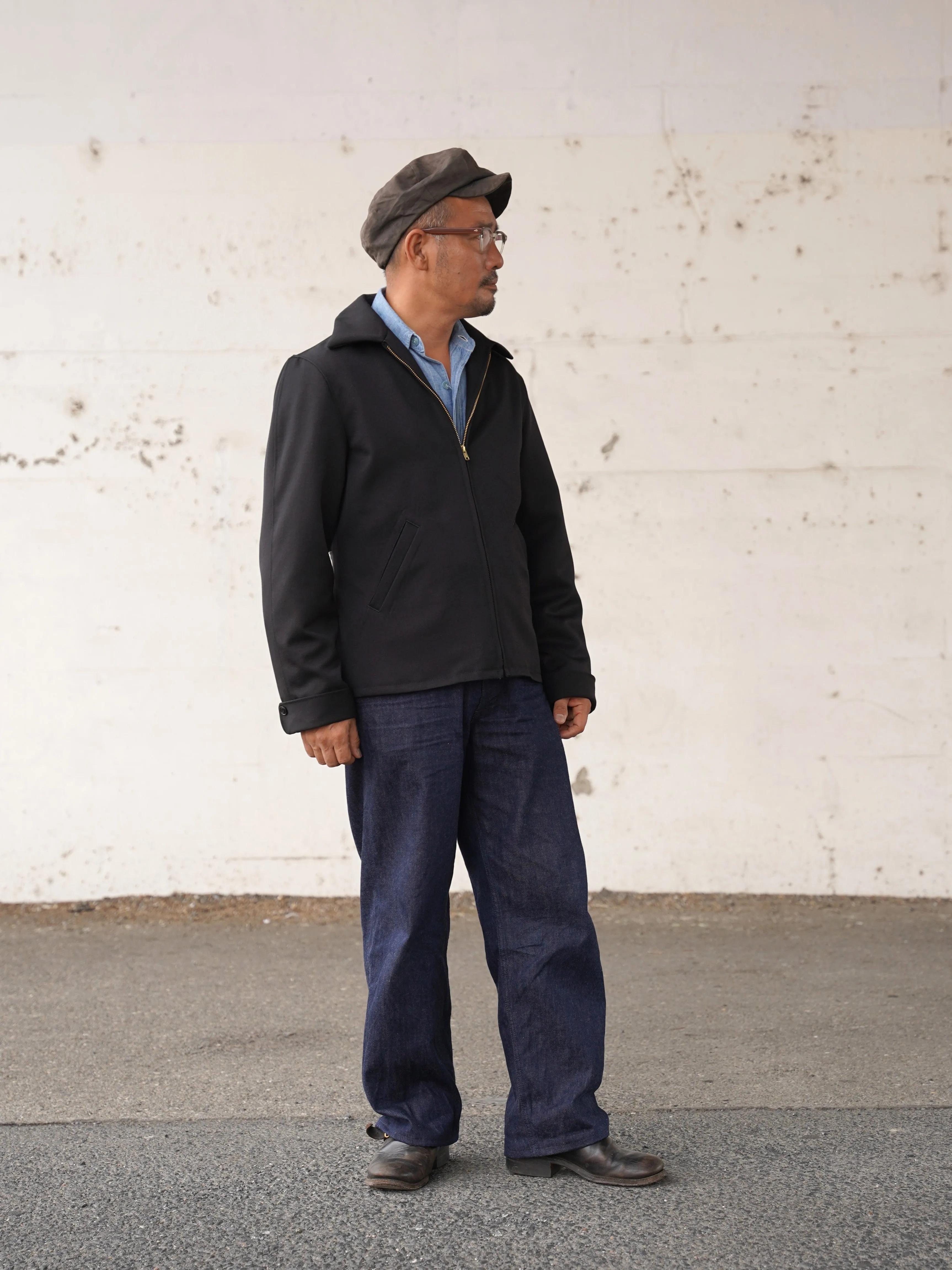 #250423 1940s Zip-up Jacket sold by The Groovin High product image thumbnail 5