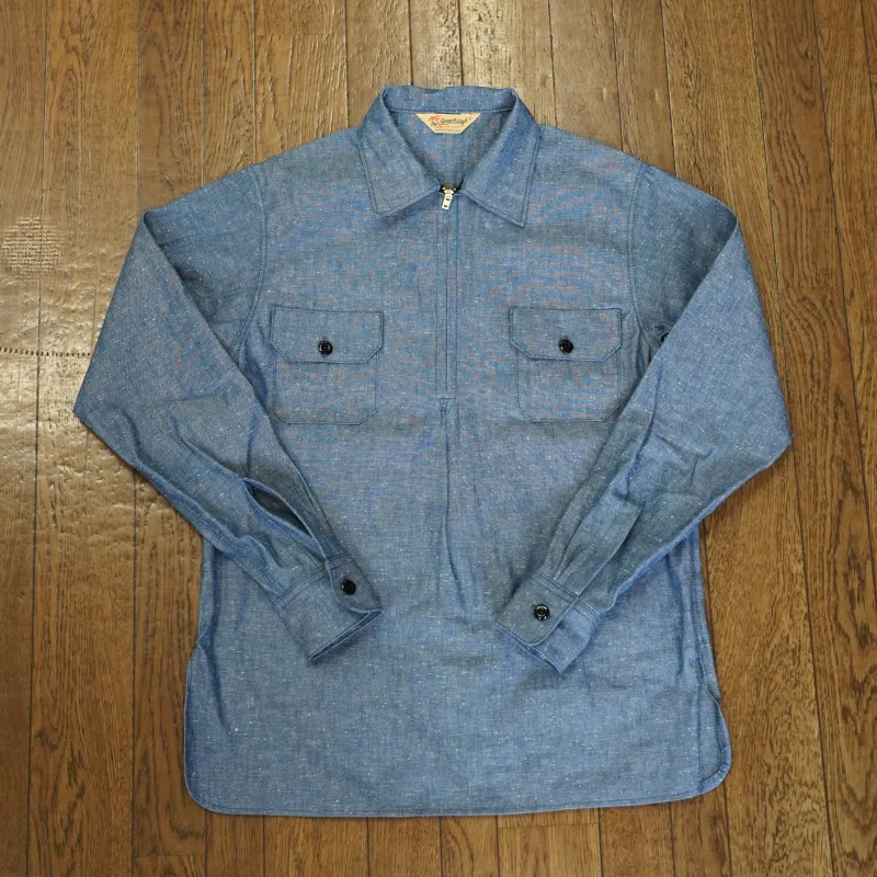 #240107 1950 Zip Pullover Shirt made by The Groovin High