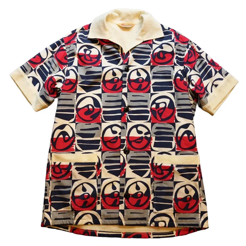#475 1950s Pile S/S Shirt made by The Groovin High