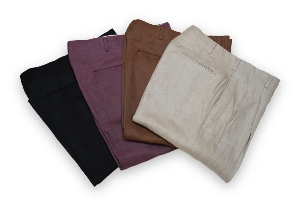 #463 1950s Linen Slacks made by The Groovin High