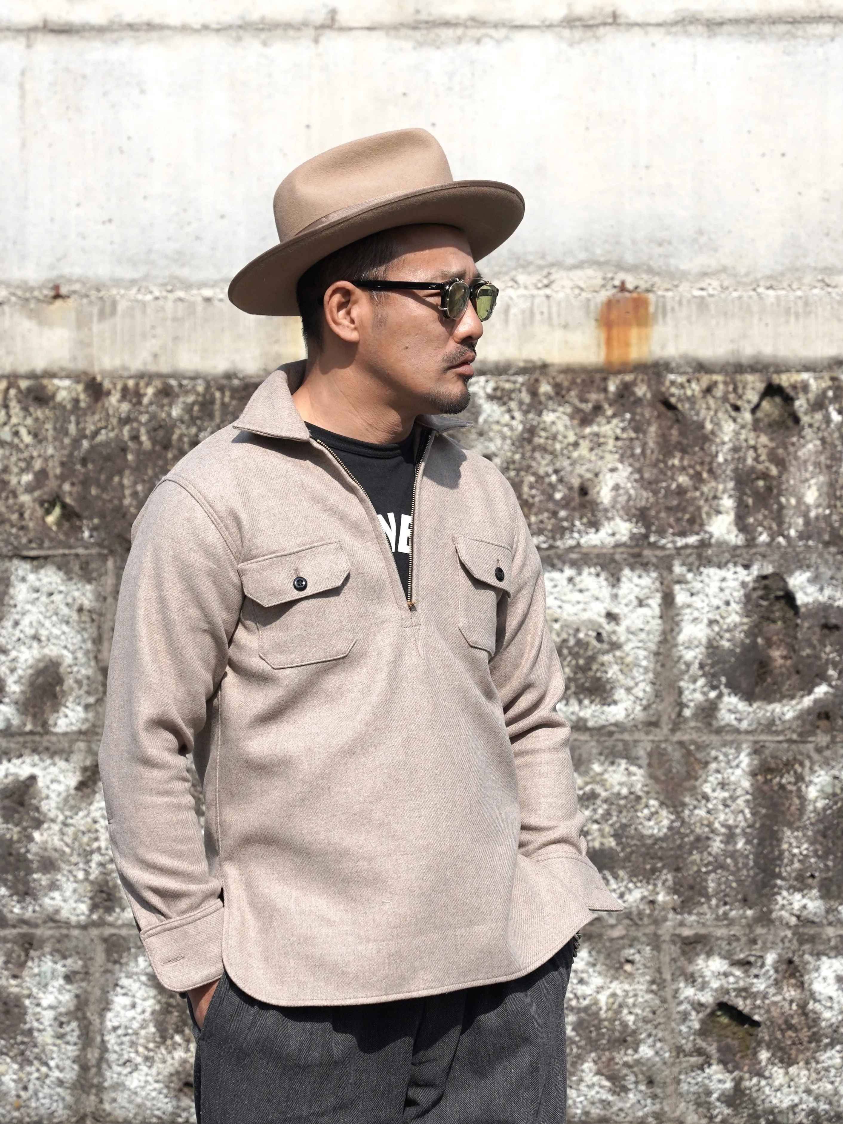 #498 1950 Zip Pullover Shirt sold by The Groovin High product image thumbnail 5