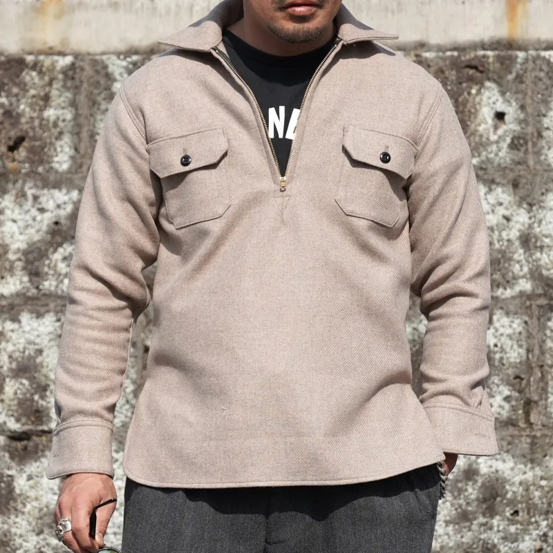 #498 1950 Zip Pullover Shirt made by The Groovin High