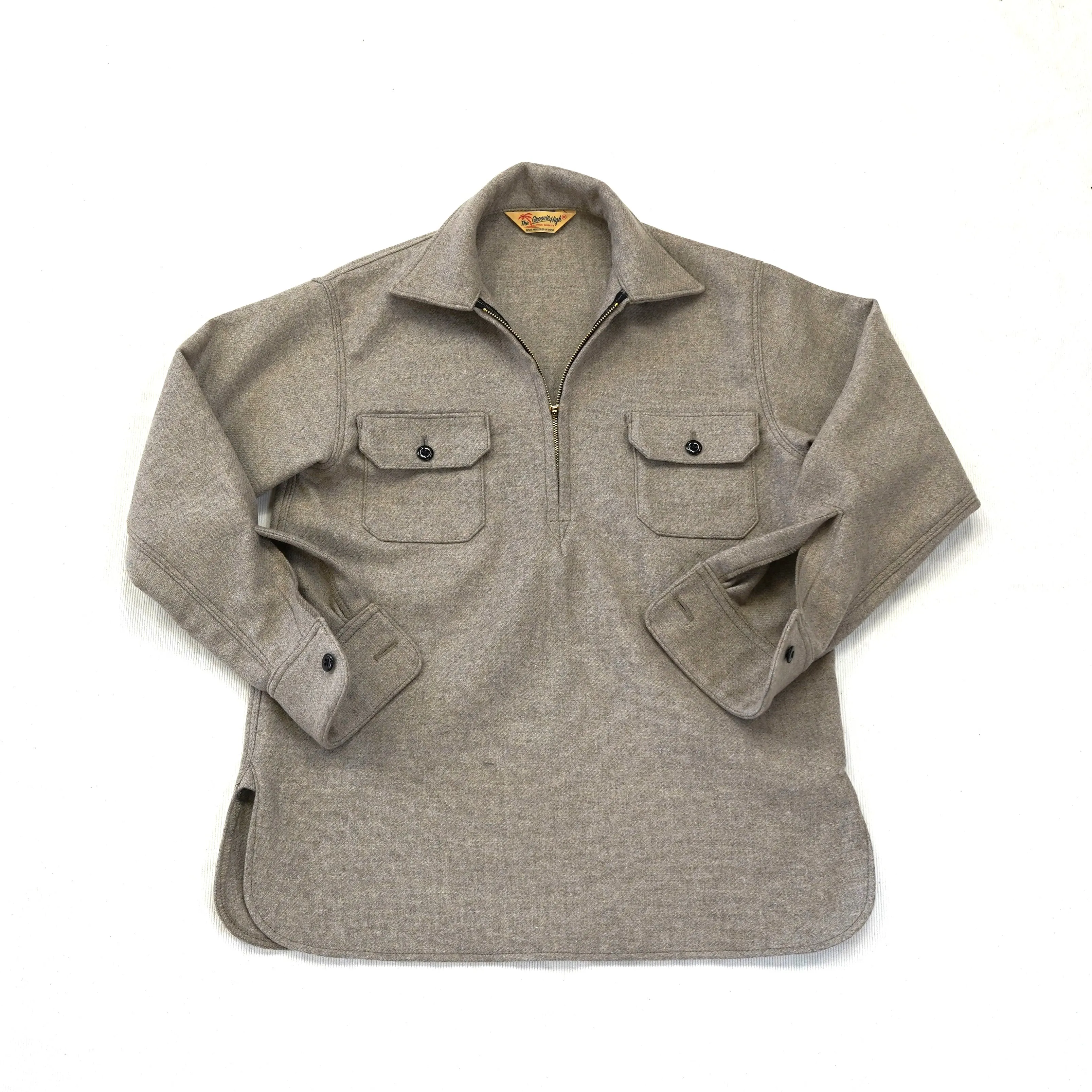 #498 1950 Zip Pullover Shirt sold by The Groovin High product image thumbnail 3