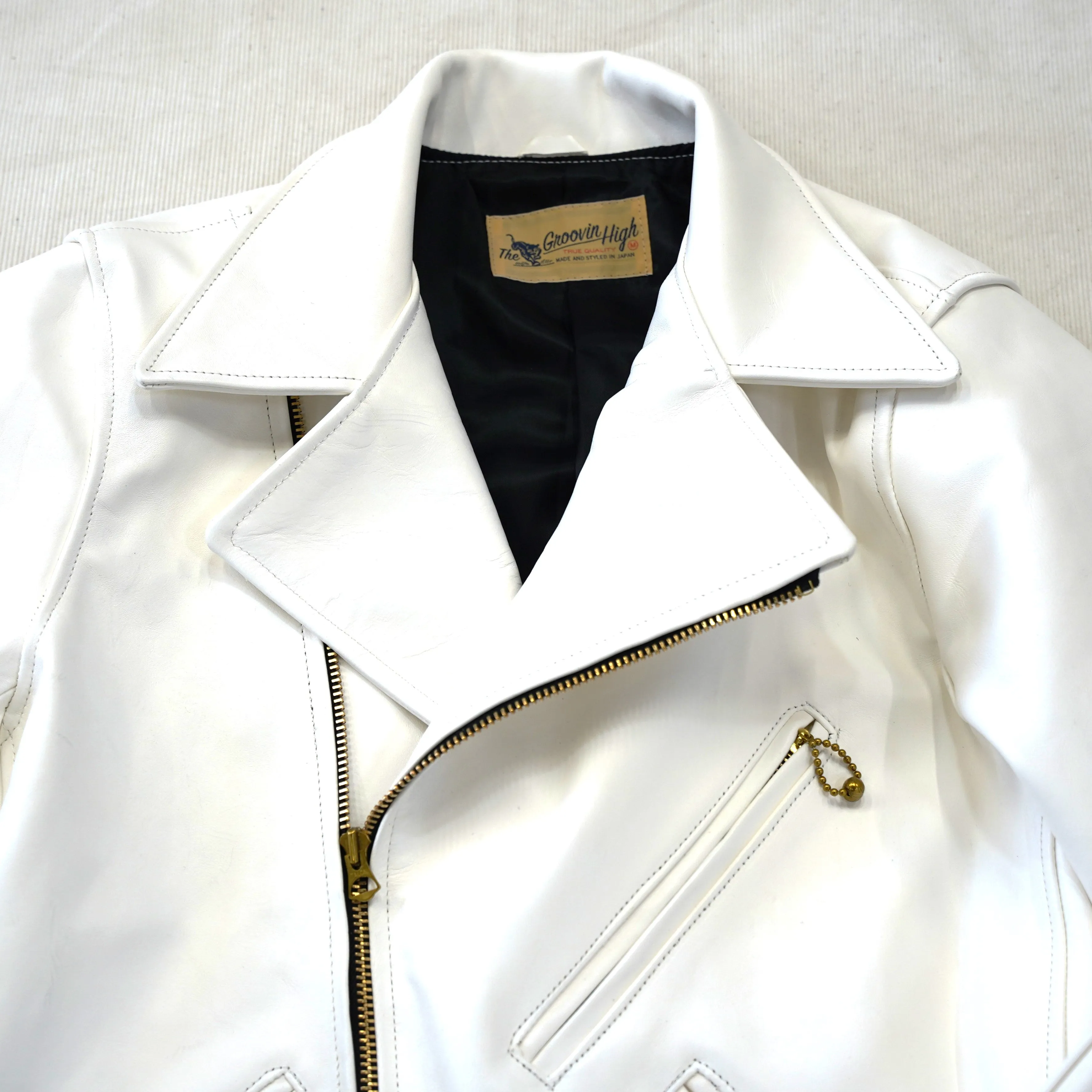 #512 1940 Horse Leather Motorcycle Jacket sold by The Groovin High product image thumbnail 5