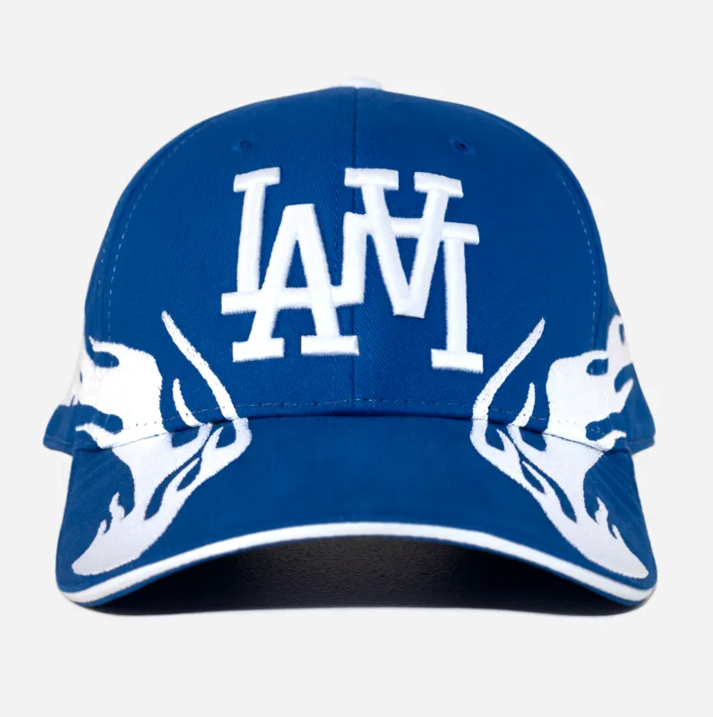 LA LA HAT (BLUE FLAME) made by bnnd