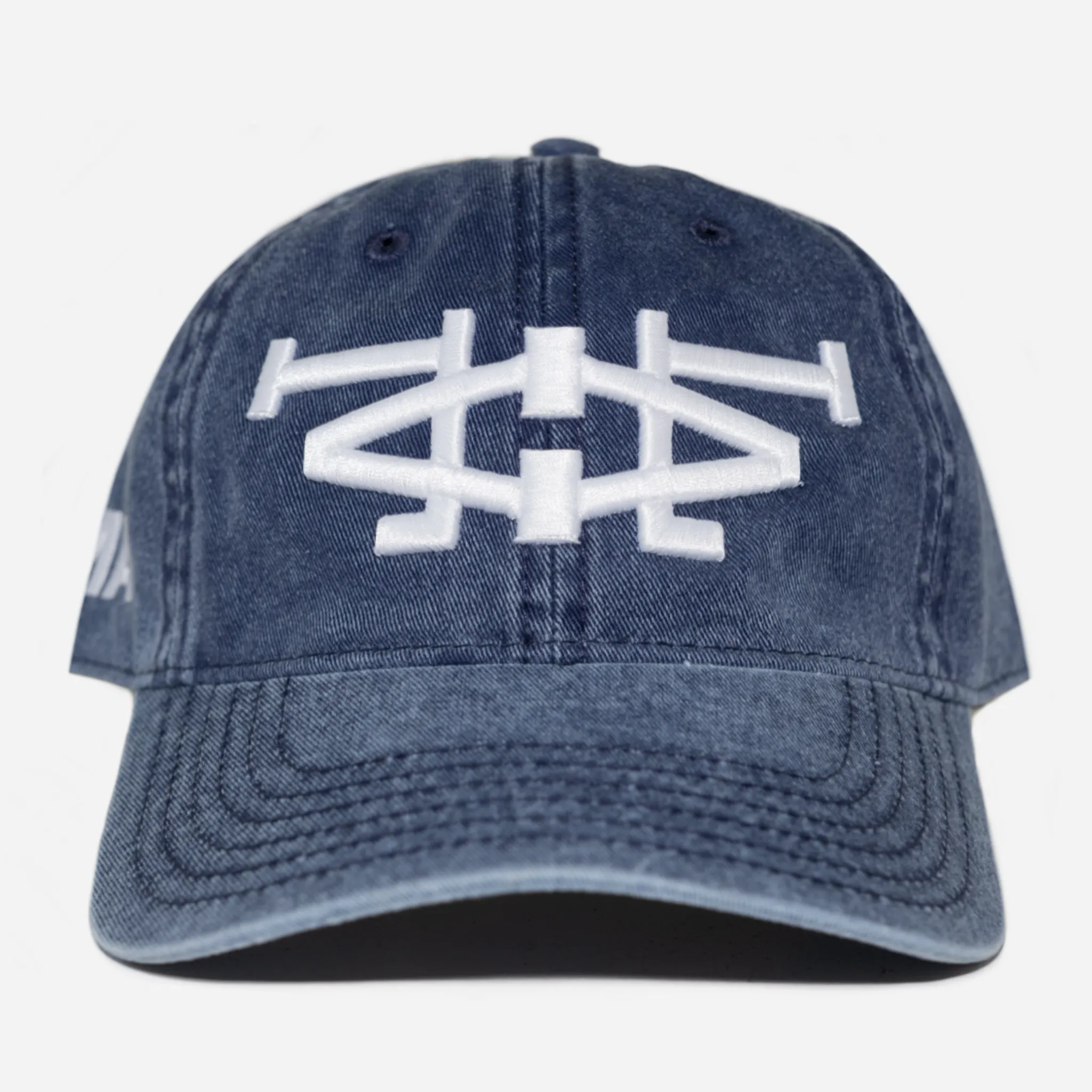 LA LA DENIM HAT (BLUE) sold by bnnd