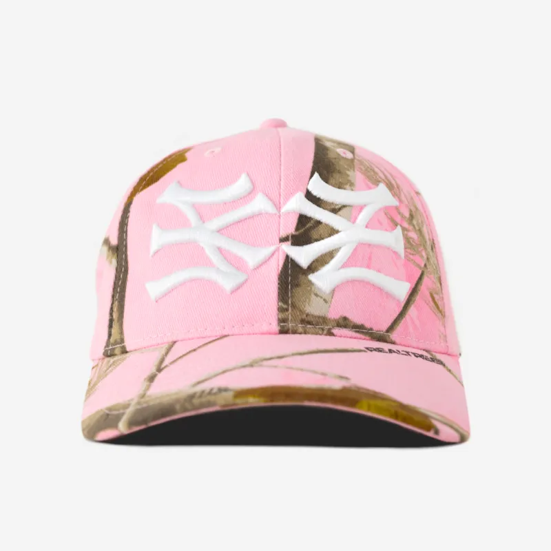 NY NY HAT (PINK CAMO) made by bnnd