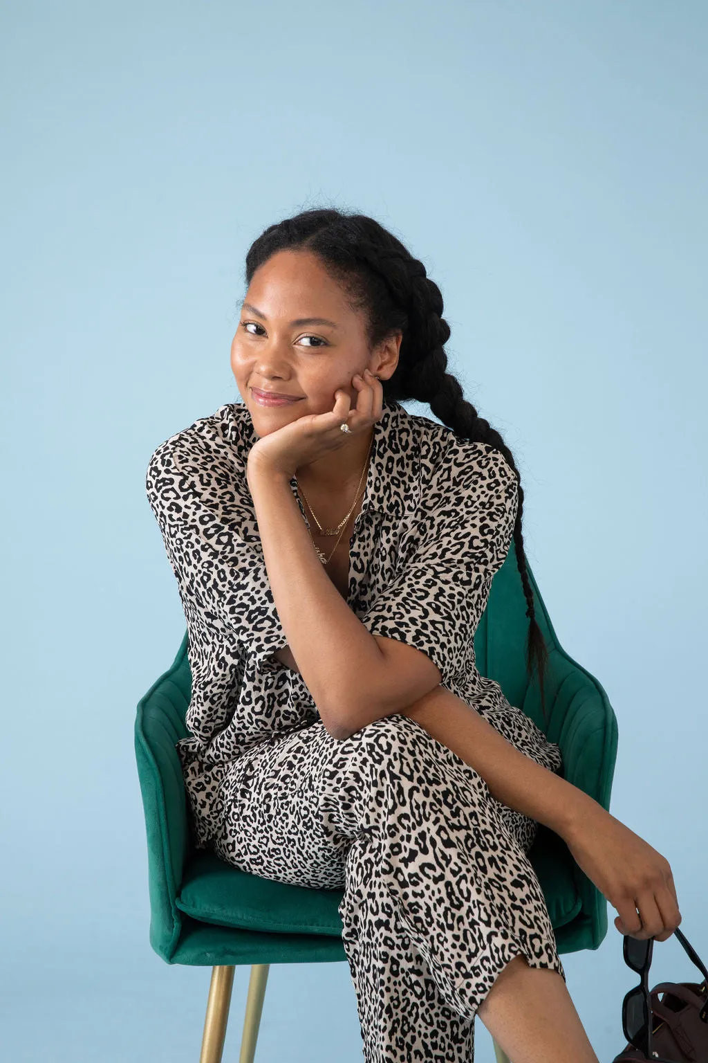 Playsuit - Leopard sold by Sonnet James product image thumbnail 3