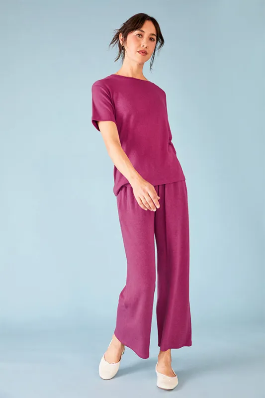 Dream Set Short Sleeve - Raspberry sold by Sonnet James