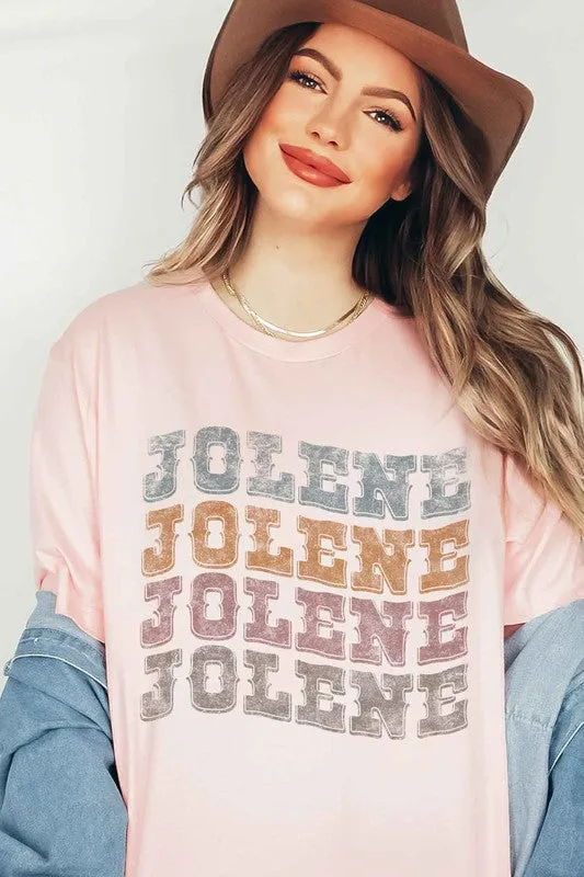 JOLENE WESTERN DOLLY T-SHIRT PLUS SIZE made by The Barefoot Brunette Boutique