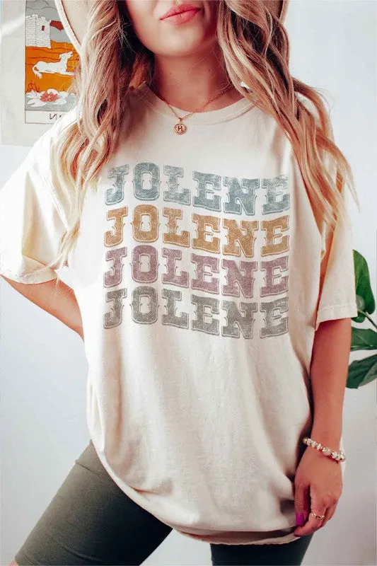 JOLENE WESTERN DOLLY T-SHIRT PLUS SIZE sold by The Barefoot Brunette Boutique product image thumbnail 4
