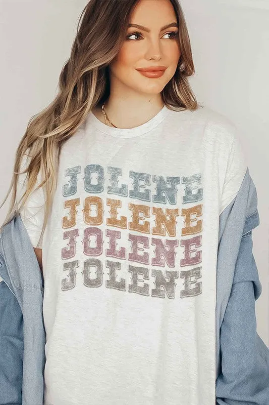 JOLENE WESTERN DOLLY T-SHIRT PLUS SIZE sold by The Barefoot Brunette Boutique product image thumbnail 5